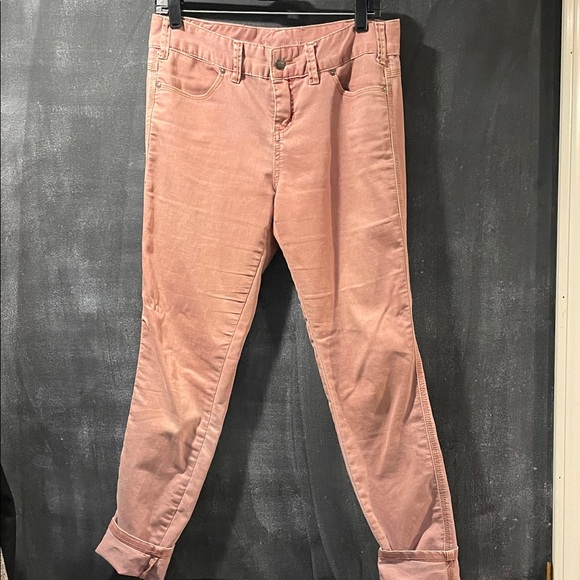 Free People Coral Skinny Jeans | Spring Boho Denim | Cuffed Hem. Tall - Picture 5 of 12